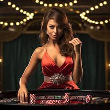 Antarmuka permainan blackjack menunjukkan kartu pemain dan dealer